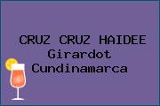 CRUZ CRUZ HAIDEE Girardot Cundinamarca
