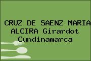 CRUZ DE SAENZ MARIA ALCIRA Girardot Cundinamarca