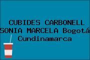CUBIDES CARBONELL SONIA MARCELA Bogotá Cundinamarca
