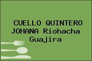 CUELLO QUINTERO JOHANA Riohacha Guajira