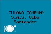 CULONA COMPANY S.A.S. Oiba Santander