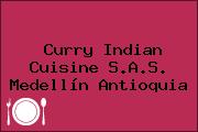 Curry Indian Cuisine S.A.S. Medellín Antioquia