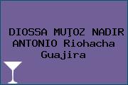 DIOSSA MUÞOZ NADIR ANTONIO Riohacha Guajira