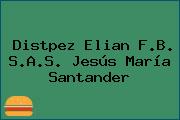 Distpez Elian F.B. S.A.S. Jesús María Santander