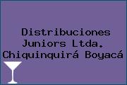 Distribuciones Juniors Ltda. Chiquinquirá Boyacá