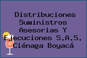 Distribuciones Suministros Asesorias Y Ejecuciones S.A.S. Ciénaga Boyacá