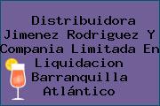 Distribuidora Jimenez Rodriguez Y Compania Limitada En Liquidacion Barranquilla Atlántico