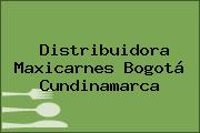 Distribuidora Maxicarnes Bogotá Cundinamarca