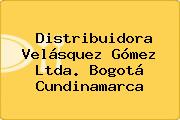 Ver distribuidora velasquez gomez ltda bogota cundinamarca Distribuidora Velásquez Gómez Ltda. Bogotá Cundinamarca