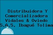 Distribuidora Y Comercializadora Vidales & Oviedo S.A.S. Ibagué Tolima