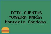 DITA CUENTAS YOMAIRA MARÚA Montería Córdoba