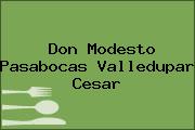 Don Modesto Pasabocas Valledupar Cesar