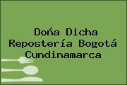 Doña Dicha Repostería Bogotá Cundinamarca