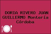 DORIA RIVERO JUAN GUILLERMO Montería Córdoba