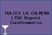 DULCES LA COLMENA LTDA Bogotá Cundinamarca