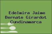 Edelmira Jaime Bernate Girardot Cundinamarca