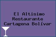 El Altisimo Restaurante Cartagena Bolívar