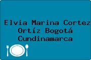 Elvia Marina Cortez Ortíz Bogotá Cundinamarca