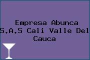 Empresa Abunca S.A.S Cali Valle Del Cauca