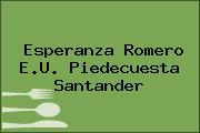 Esperanza Romero E.U. Piedecuesta Santander