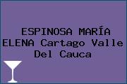 ESPINOSA MARÍA ELENA Cartago Valle Del Cauca