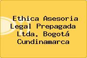 Ethica Asesoria Legal Prepagada Ltda. Bogotá Cundinamarca