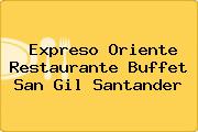 Expreso Oriente Restaurante Buffet San Gil Santander