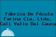 Fábrica De Fécula Farina Cía. Ltda. Cali Valle Del Cauca
