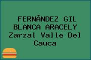 FERNÁNDEZ GIL BLANCA ARACELY Zarzal Valle Del Cauca