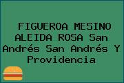 FIGUEROA MESINO ALEIDA ROSA San Andrés San Andrés Y Providencia