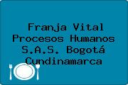 Franja Vital Procesos Humanos S.A.S. Bogotá Cundinamarca