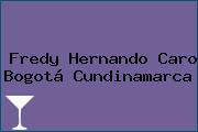 Fredy Hernando Caro Bogotá Cundinamarca
