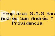 Fruplazas S.A.S San Andrés San Andrés Y Providencia