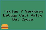 Frutas Y Verduras Bettys Cali Valle Del Cauca