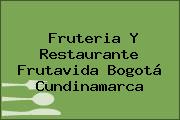 Fruteria Y Restaurante Frutavida Bogotá Cundinamarca