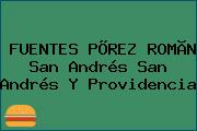 FUENTES PÕREZ ROMÃN San Andrés San Andrés Y Providencia