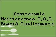 Gastronomia Mediterranea S.A.S. Bogotá Cundinamarca
