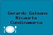Gerardo Galeano Ricaurte Cundinamarca