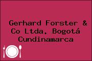 Gerhard Forster & Co Ltda. Bogotá Cundinamarca