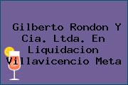 Gilberto Rondon Y Cia. Ltda. En Liquidacion Villavicencio Meta