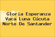 Gloria Esperanza Vaca Luna Cúcuta Norte De Santander