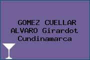 GOMEZ CUELLAR ALVARO Girardot Cundinamarca