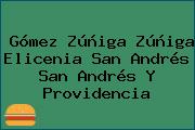Gómez Zúñiga Zúñiga Elicenia San Andrés San Andrés Y Providencia