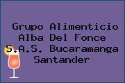 Grupo Alimenticio Alba Del Fonce S.A.S. Bucaramanga Santander
