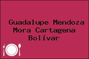 Guadalupe Mendoza Mora Cartagena Bolívar