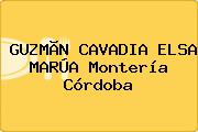 GUZMÃN CAVADIA ELSA MARÚA Montería Córdoba