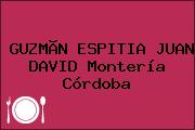 GUZMÃN ESPITIA JUAN DAVID Montería Córdoba