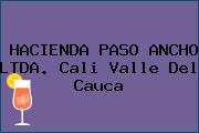 HACIENDA PASO ANCHO LTDA. Cali Valle Del Cauca