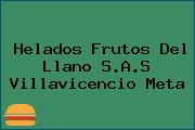 Helados Frutos Del Llano S.A.S Villavicencio Meta