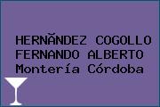 HERNÃNDEZ COGOLLO FERNANDO ALBERTO Montería Córdoba
